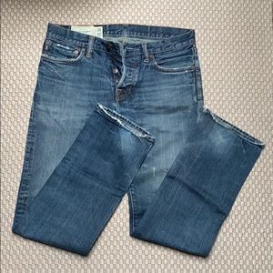Men’s Abercrombie Straight Fit Jeans, 30 x 32